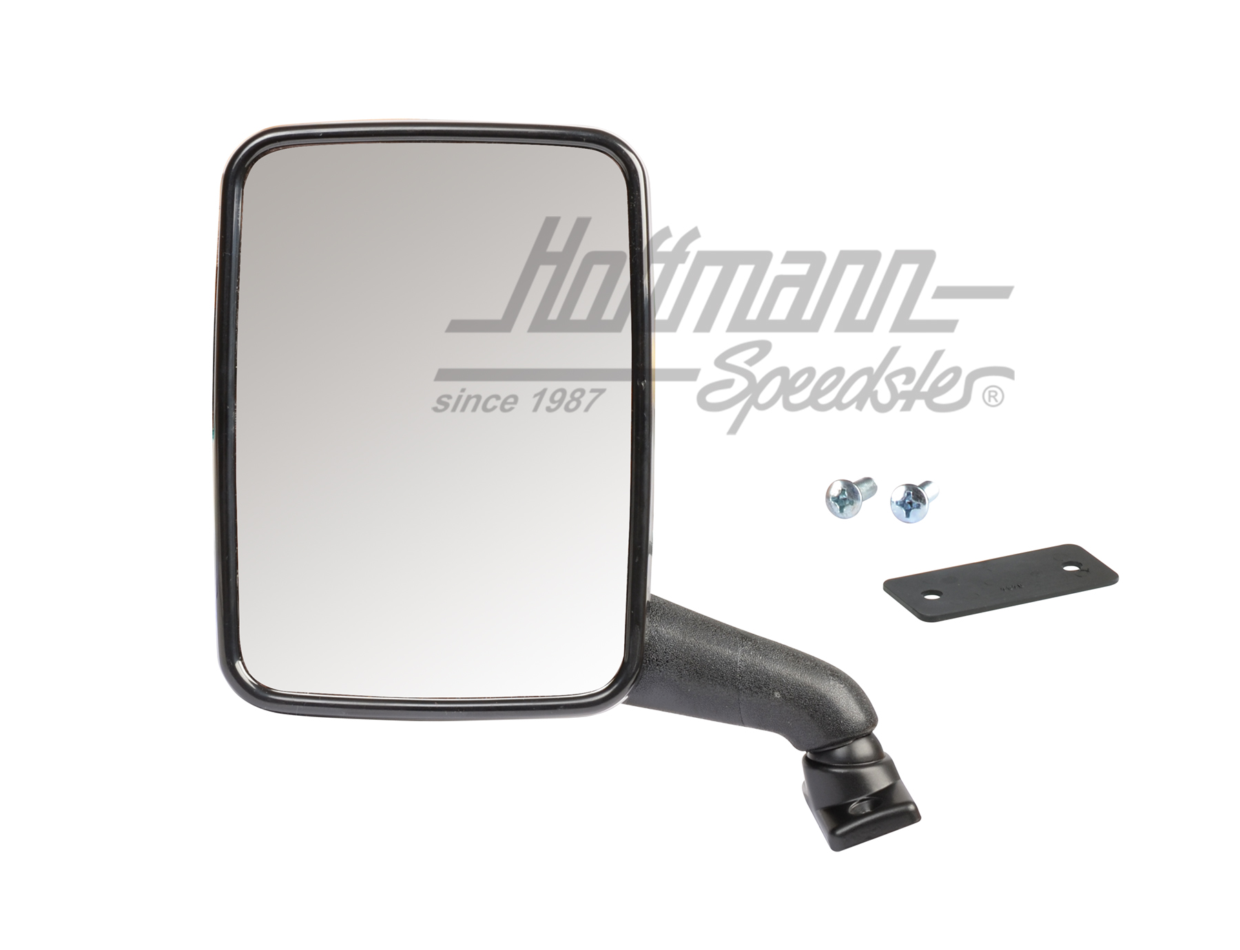 Rear-view mirror, Bus T3, plane, left, Top Quality | 251 857 513 | 370-5115-11