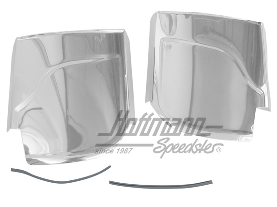 Gravel guards, rear, chrome | --- --- --- | 020-2021