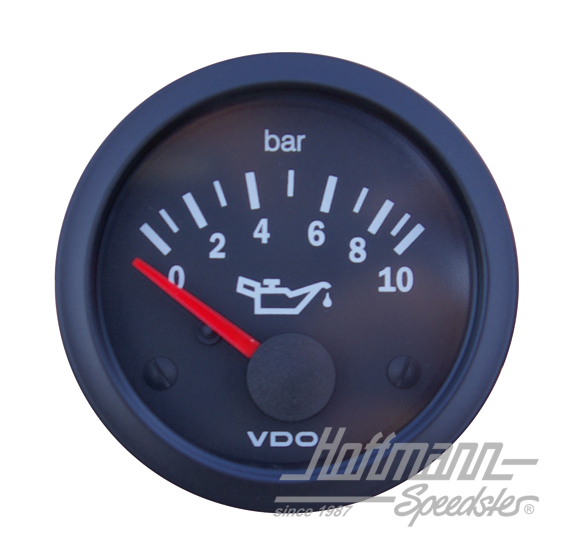 Oil-pressure gauge "COCKPIT VISION", 10 bar | 350 010 015 K | 021-0262