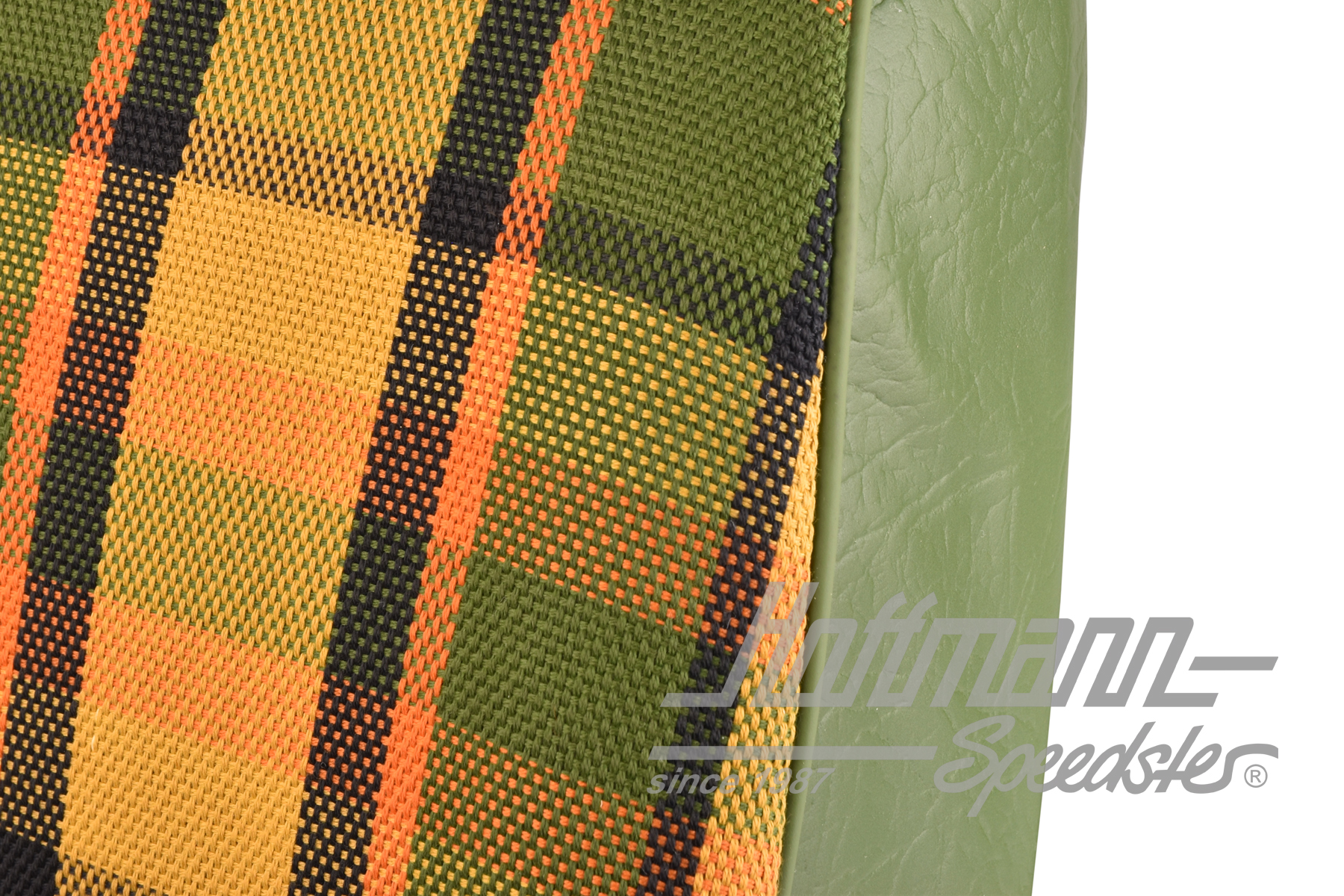 Seat cover, Westfalia, yellow/orange/green, 74-79                                                   