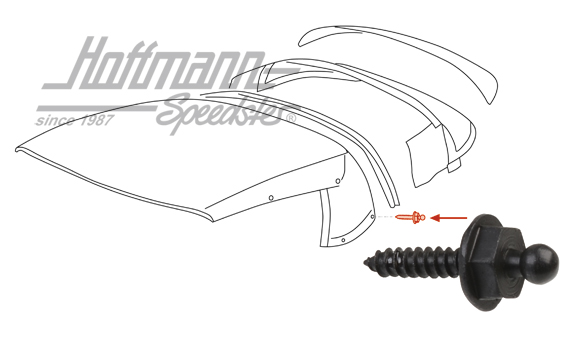 Tenax screw peg, 4.2x16, black | 999 591 598 02 | 511-1004