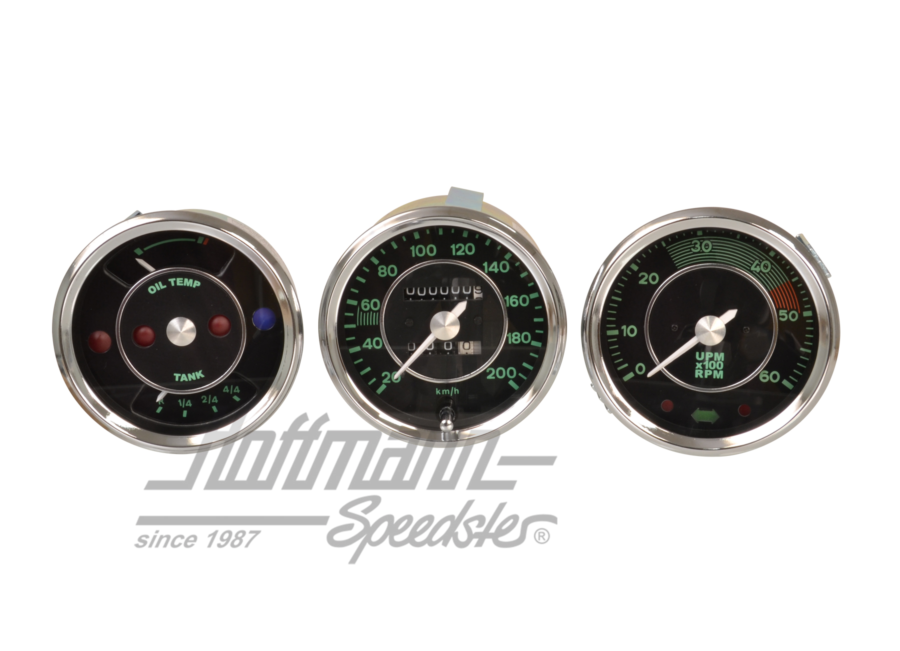 Instrument set, 356-Style, 12Volt                                                                   