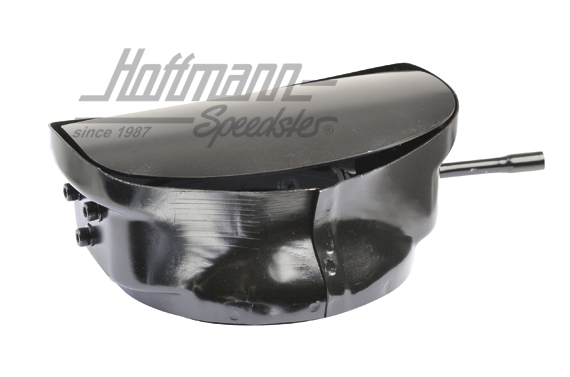 Filler-neck compartment, with flap, Porsche 911, 65-67                                              