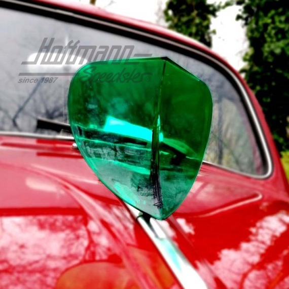 Eddy deflector "Wirbulator", front window, green                                                    