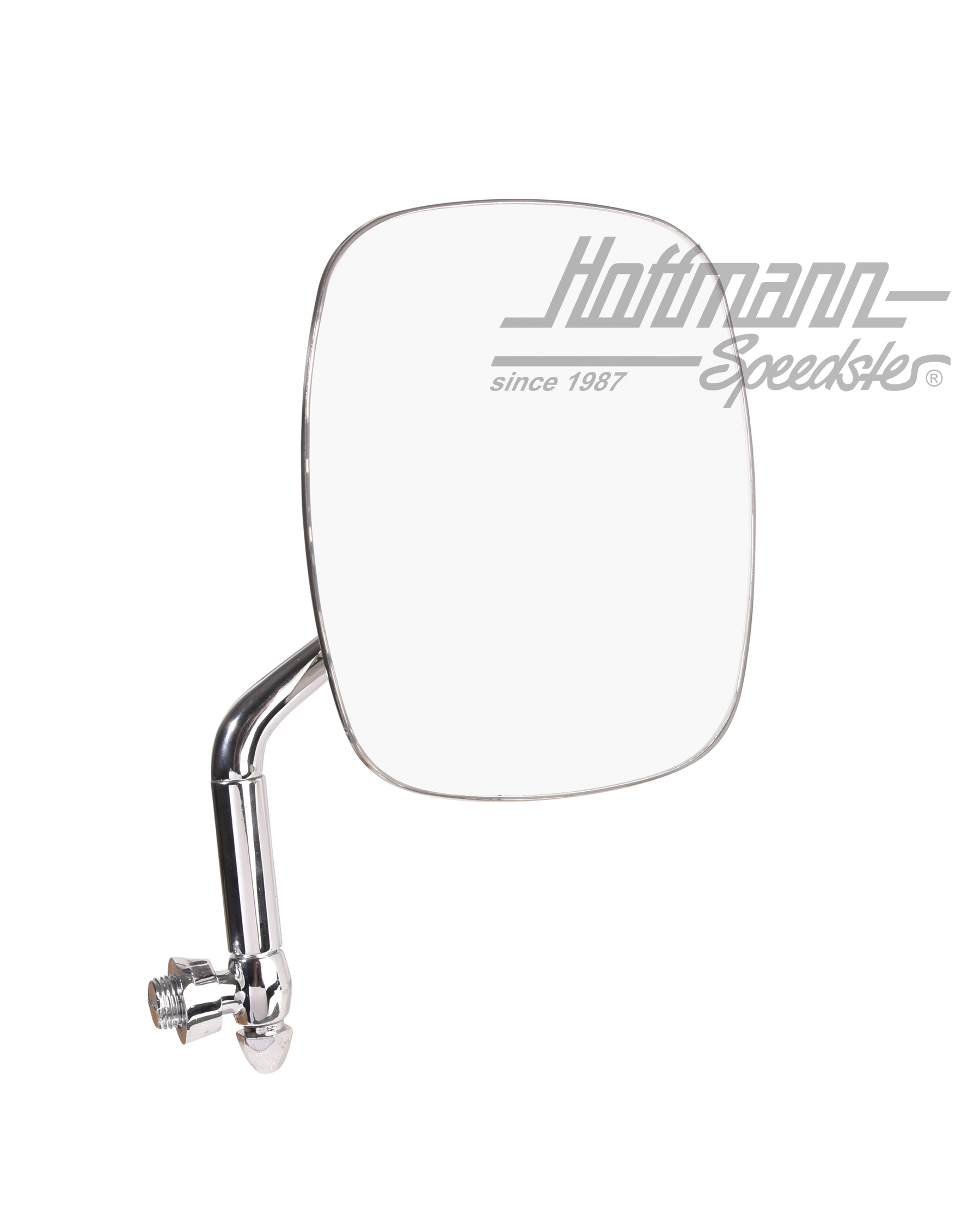 Rearview mirror, Type 181, stainless steel, right | 181 857 502 J | 080-5488-02