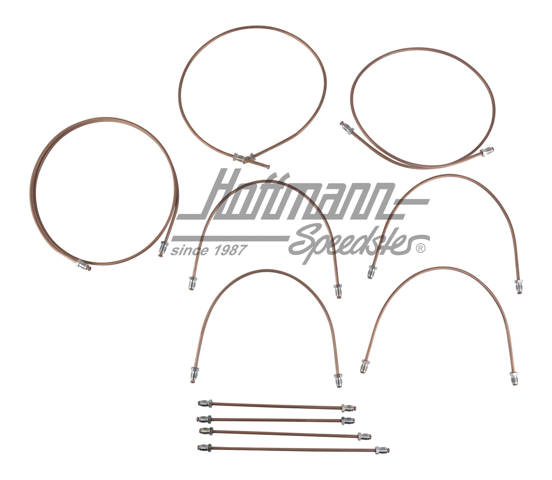 Brake line kit, Porsche 914 | 99357906 | 600-6250