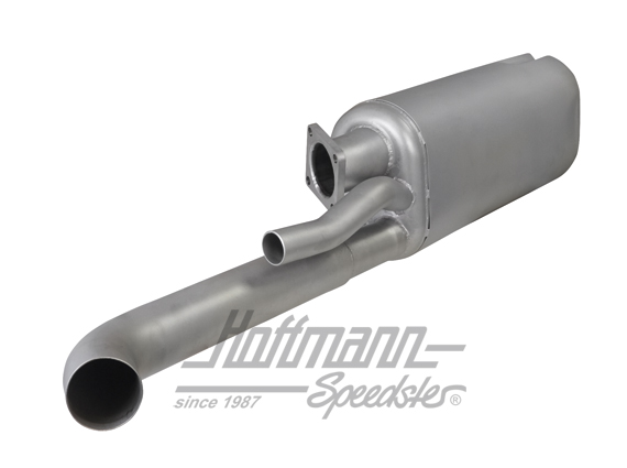 Exhaust, stainless steel, bypass-system, 75-77                                                      