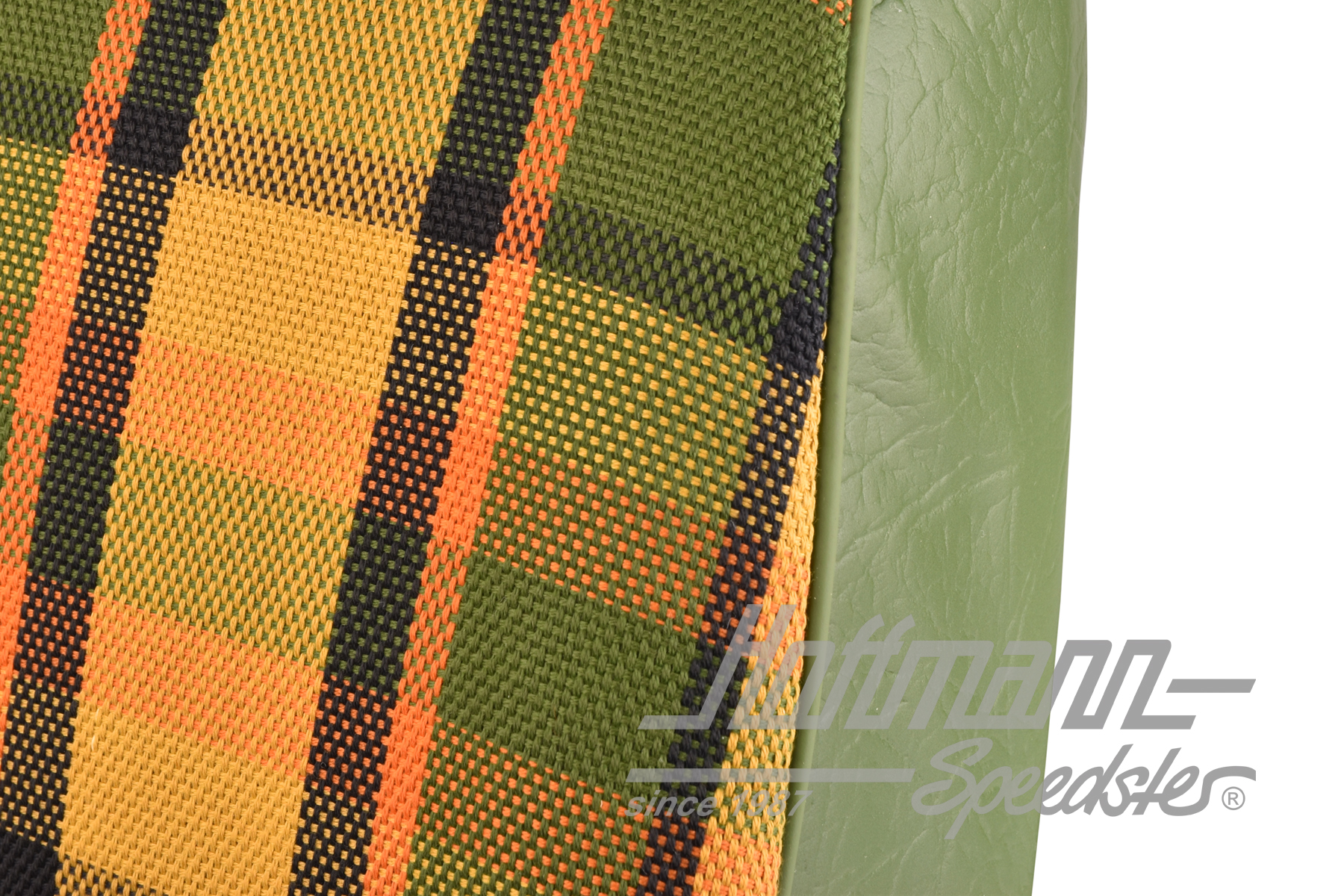Seat cover, Westfalia, yellow/orange/green, 74-79                                                   