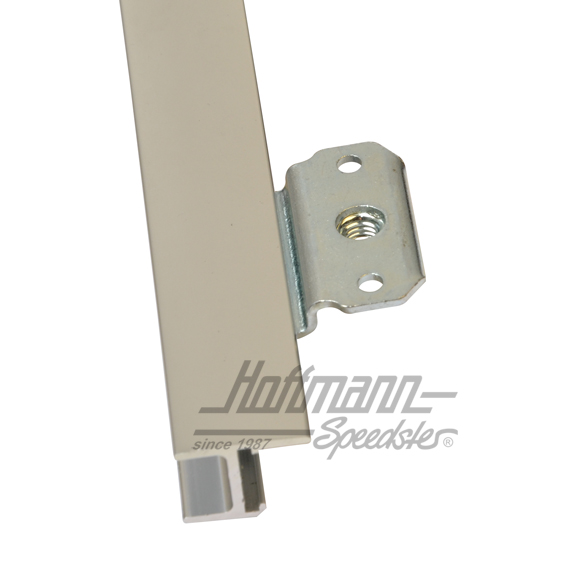 Vent window, complete, Bus T2, chromed, left                                                        