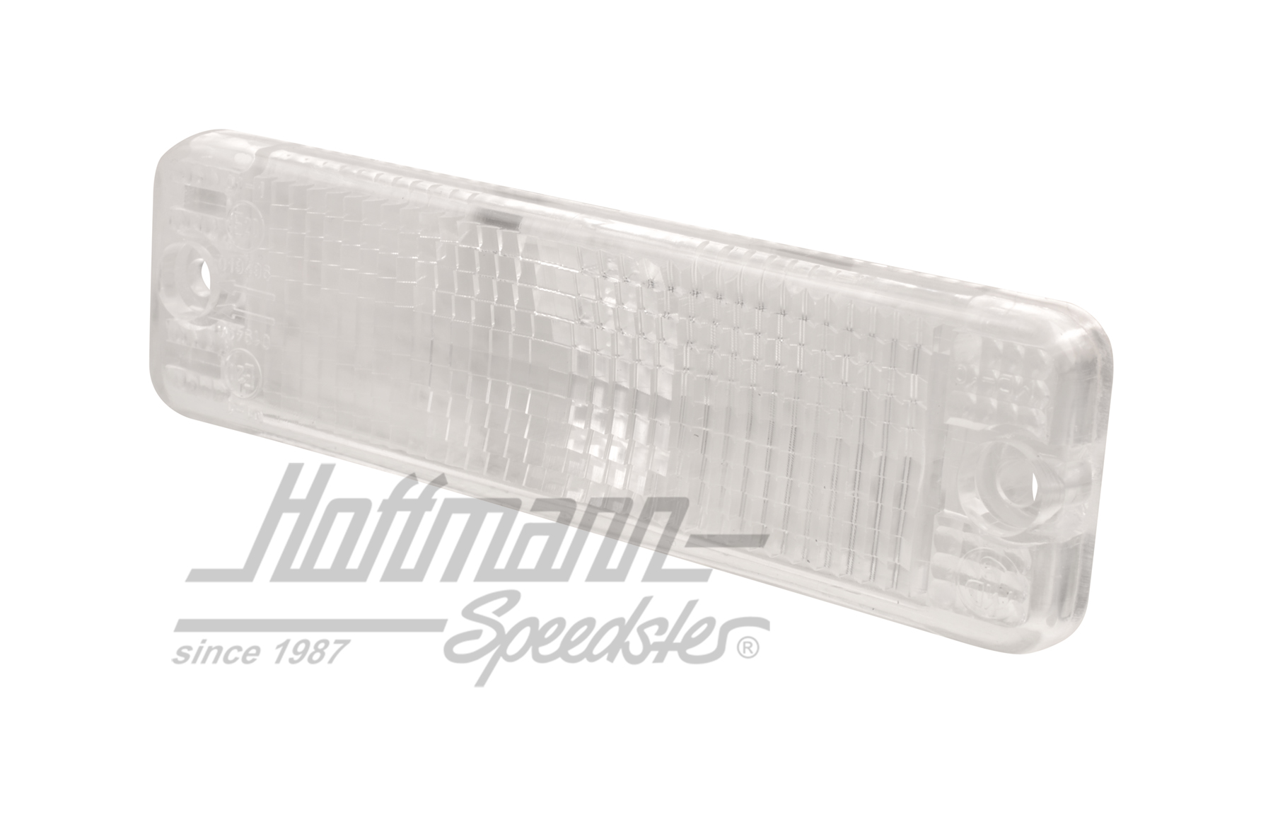Turn-indicator lens, straight, white | 171 953 141 A | 020-4460-07