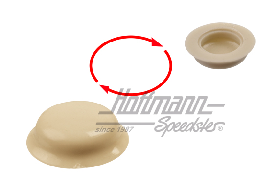 Cap, C-pillar covering, grey | 311 867 169 8AX | 208-1914-18