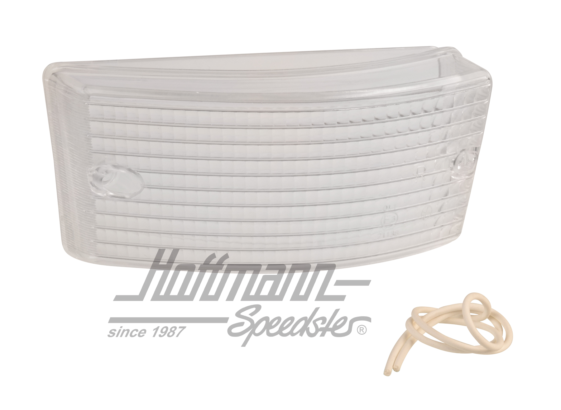 Turn indicator lens, 924/944, white, right                                                          