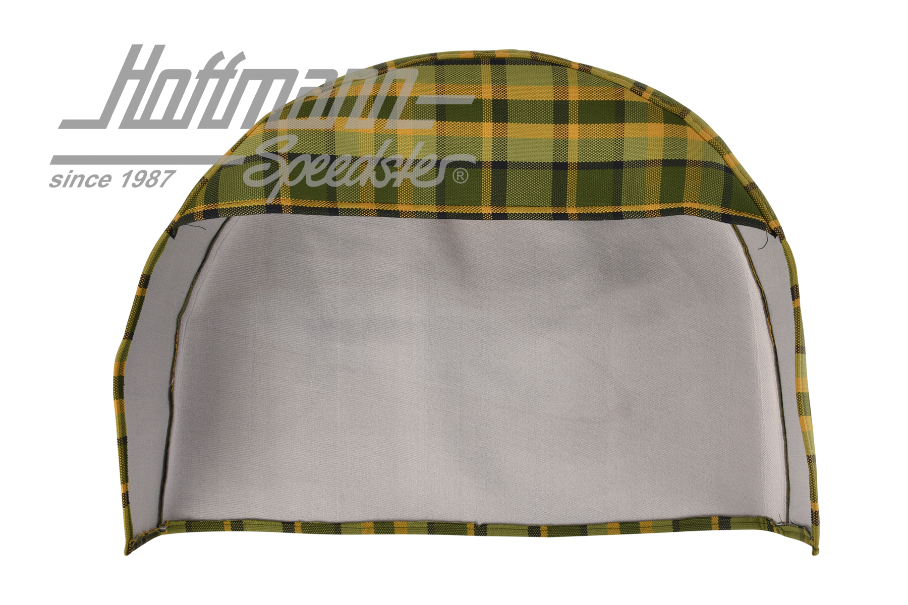 Spare wheel cover, Westfalia, green/yellow                                                          