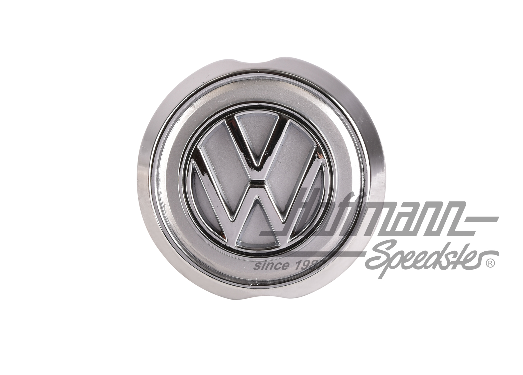 Emblem, with base, chromed, 8.62-7.74                                                               