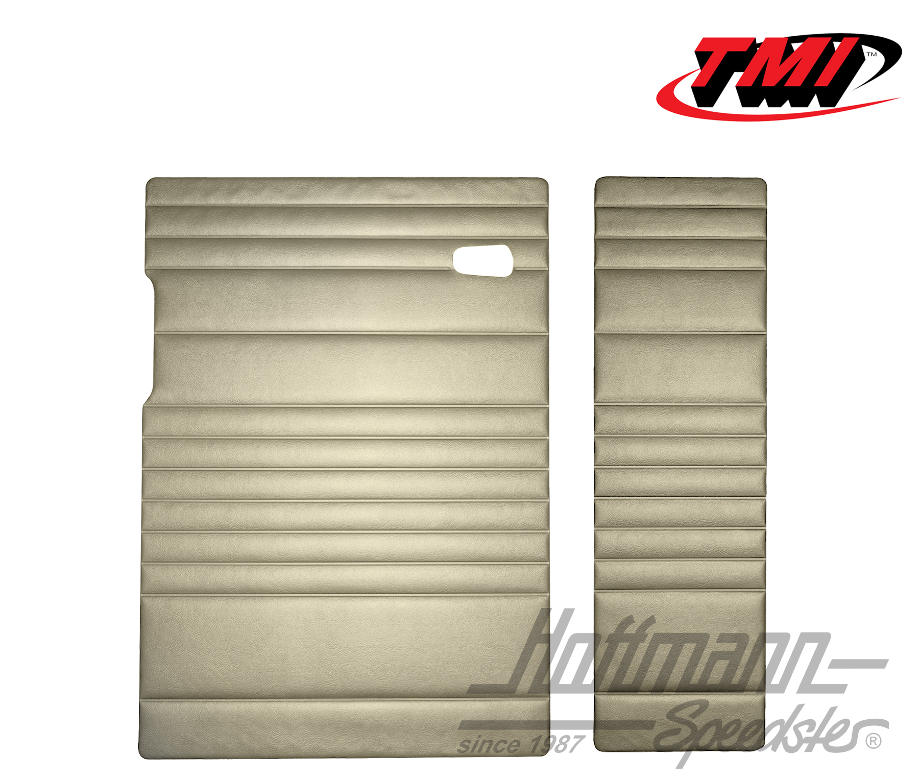 Door panels, rear, double cab, 8.67-, beige | 10-2131-14 | 098-0525-05