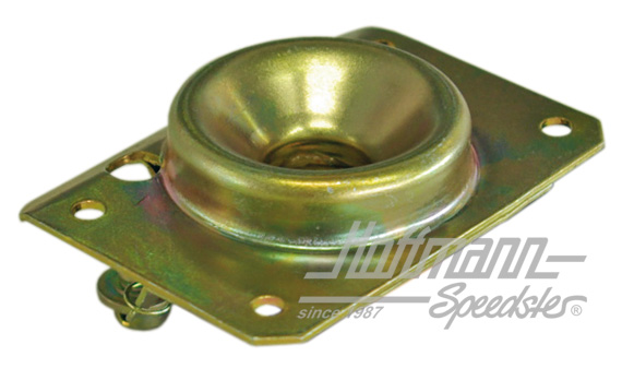 Base, front-hood lock, 8.68- | 152 823 509 B | 020-2552
