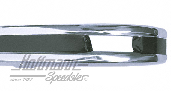 Bumper "Mexico", front, with hole for turn indicators, chromed | BAA 807 107 | 020-3093