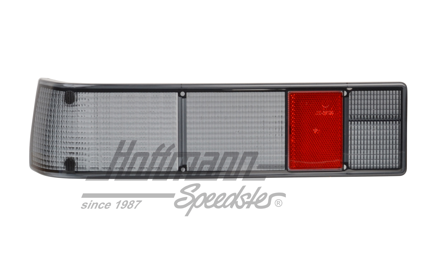 Tail-light lens, 914, grey/red, left | P15918S | 600-9562-41
