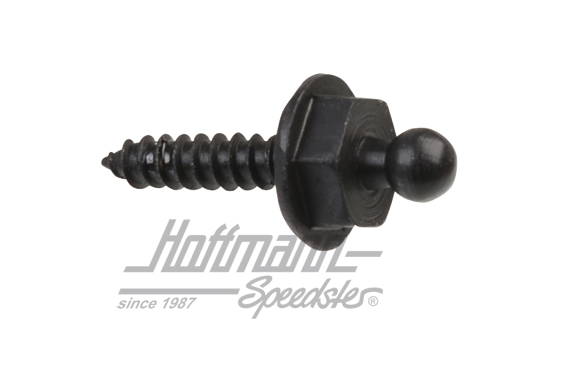 Tenax screw peg, 4.2x16, black                                                                      