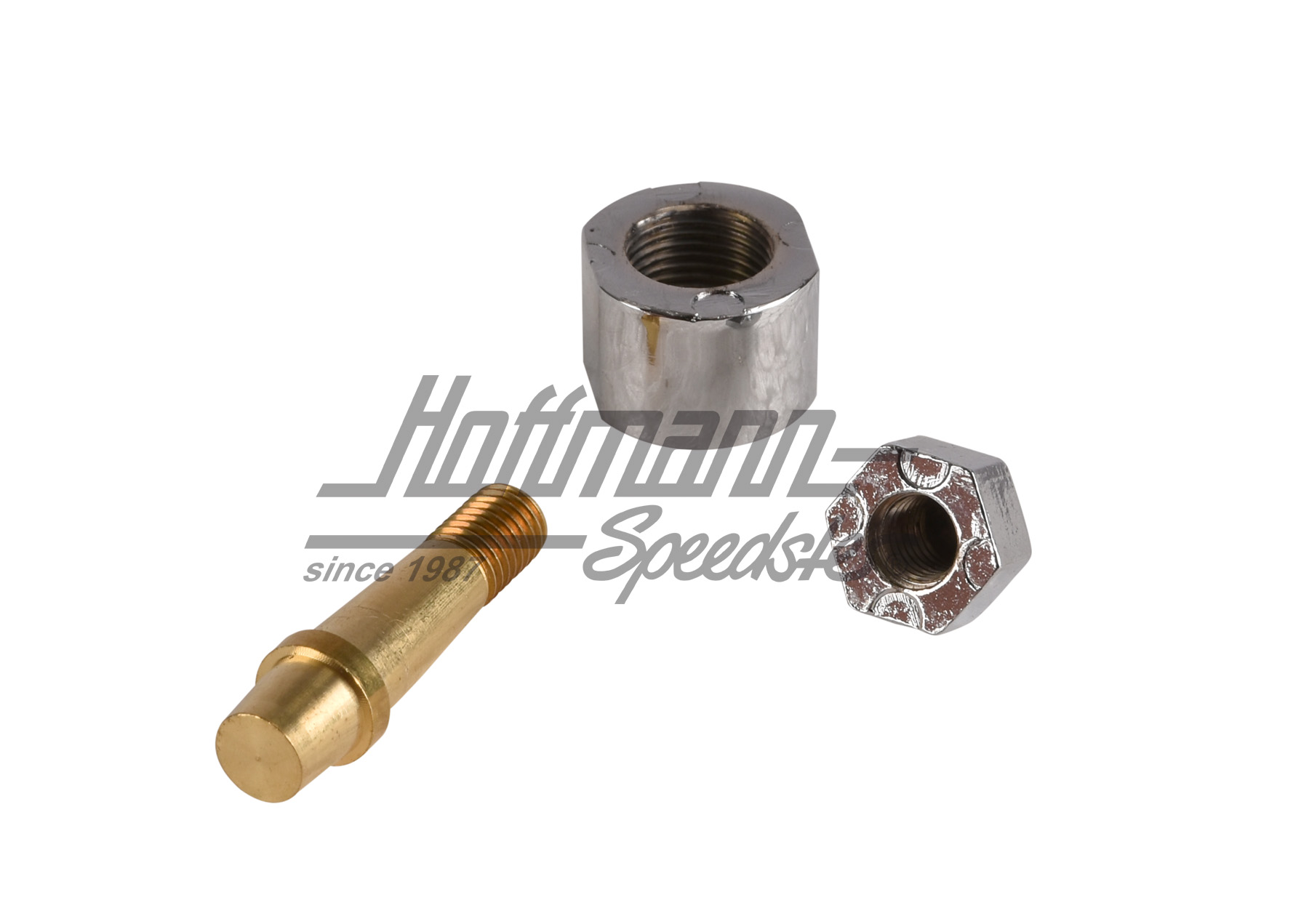 Nut/clamping sleeve, door-hinge rearview mirror, round                                              