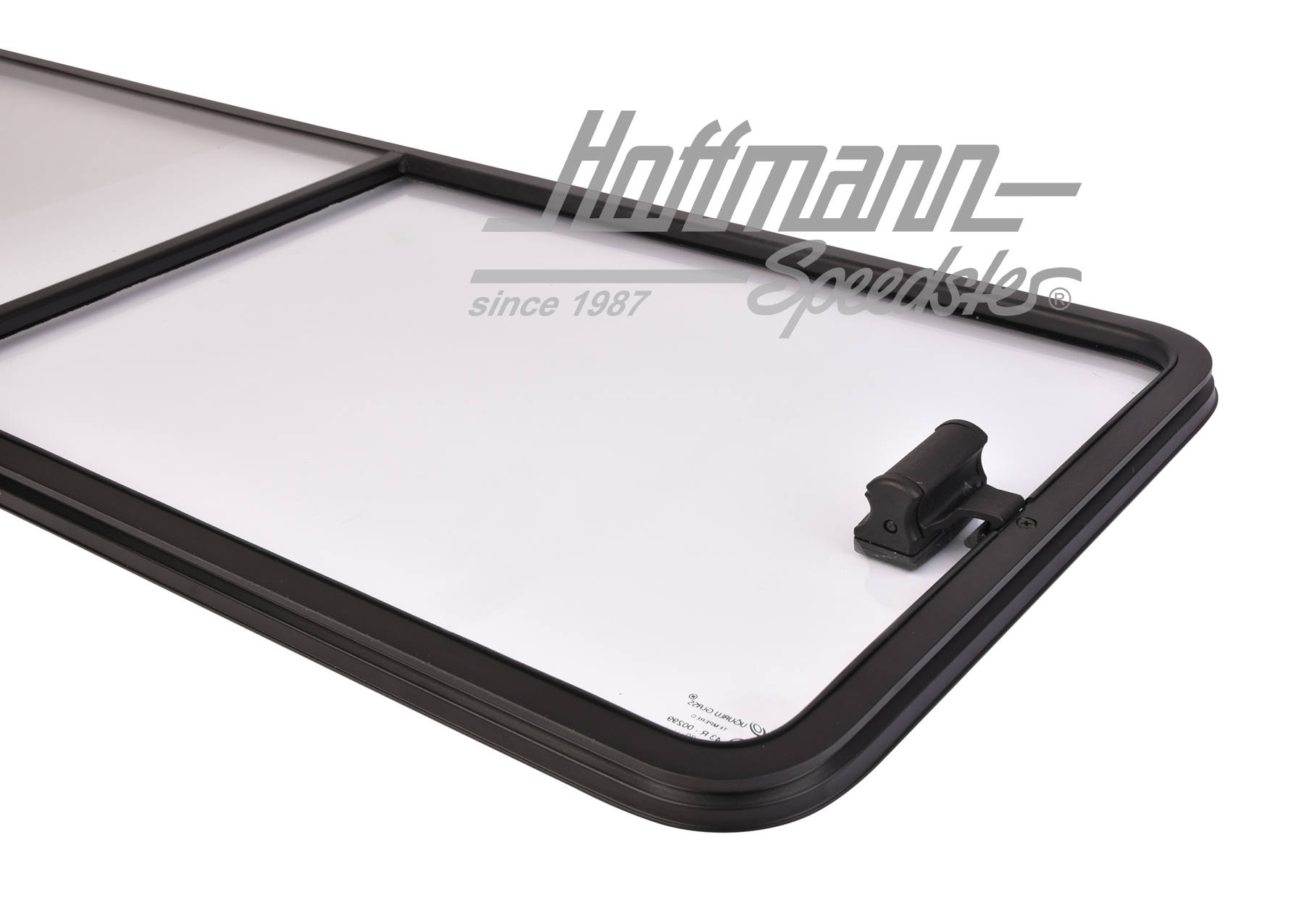 Sliding window, side panel, middle, clear, left                                                     