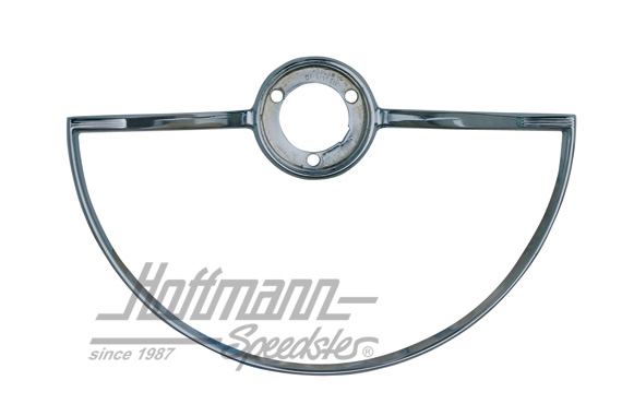 Horn ring, chromed, (repro), 8.59-7.71 | 113 951 531 F | 020-1880