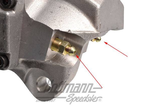 Brake caliper, front, 72-77, right                                                                  