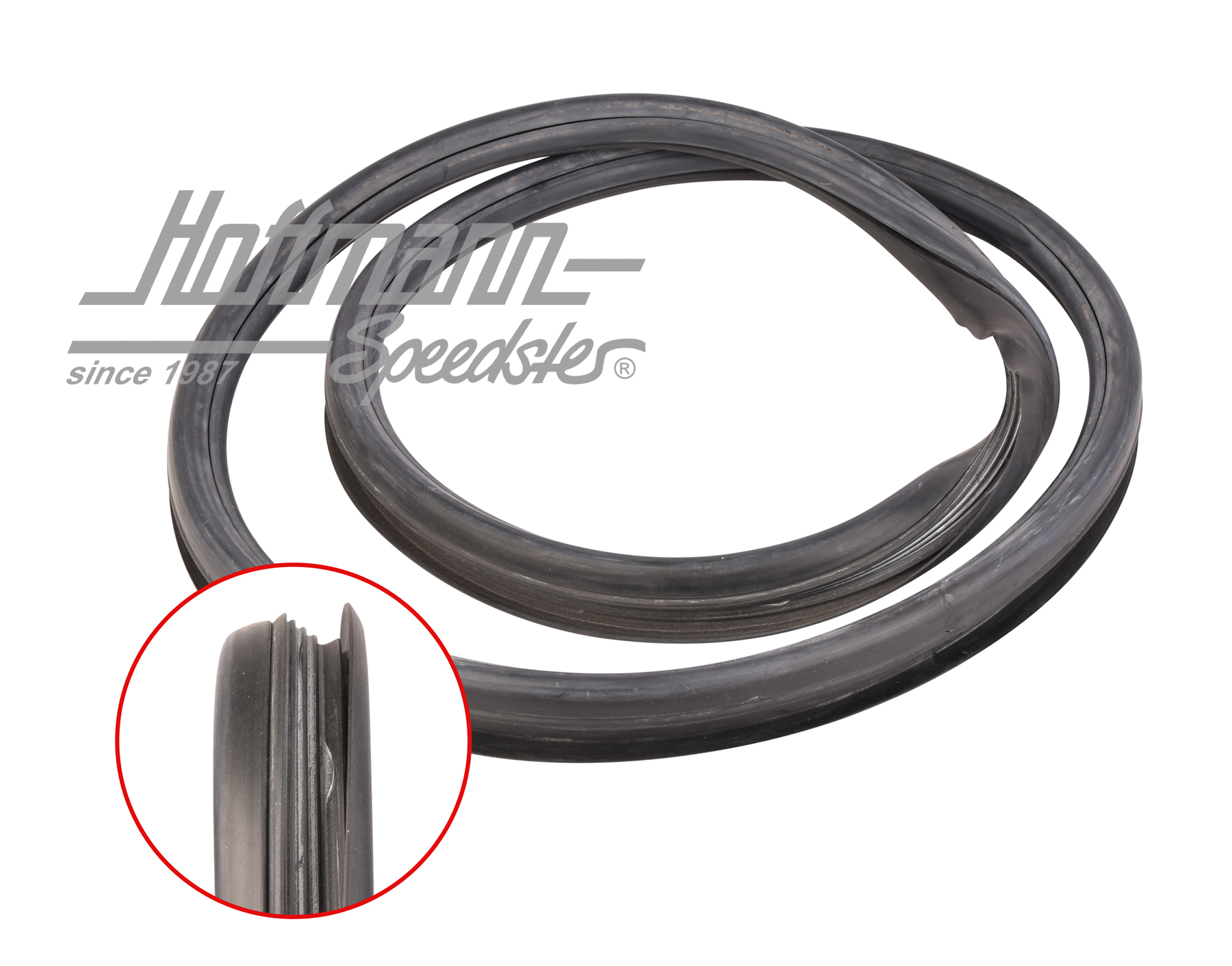 Side window seal, Type 3 Notchback | 311 845 321 A | 069-8030-14