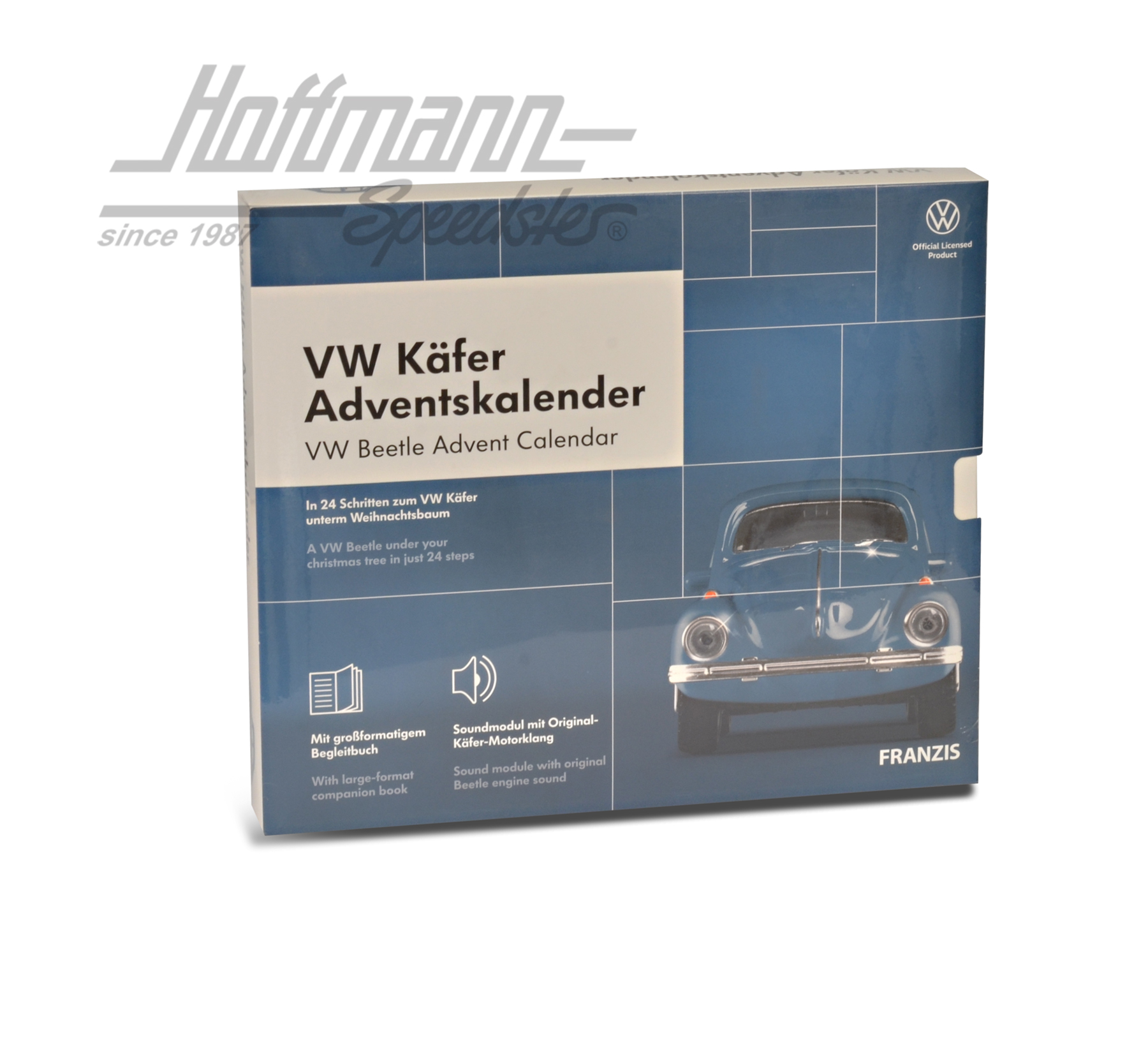 VW Beetle Advent Calendar, with Beetle | 40 19631 67098-4 | 046-1200