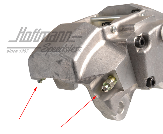 Brake caliper, front, 72-77, left                                                                   
