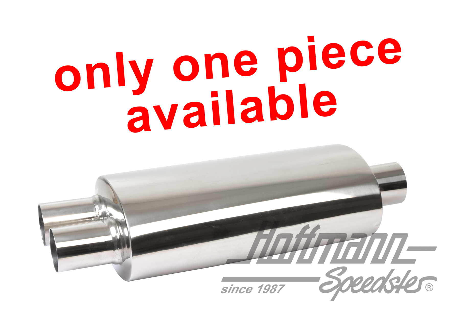 Sports muffler, stainless steel, universal | TU 251 401 | 120-6531