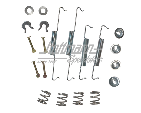 Attachment kit, brake shoes, rear, 8.64-7.67 | 113 698 537 B | 020-4050-18