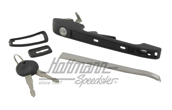 Door handle, Golf 1/2, front, left | 191 837 205 A | 180-1001