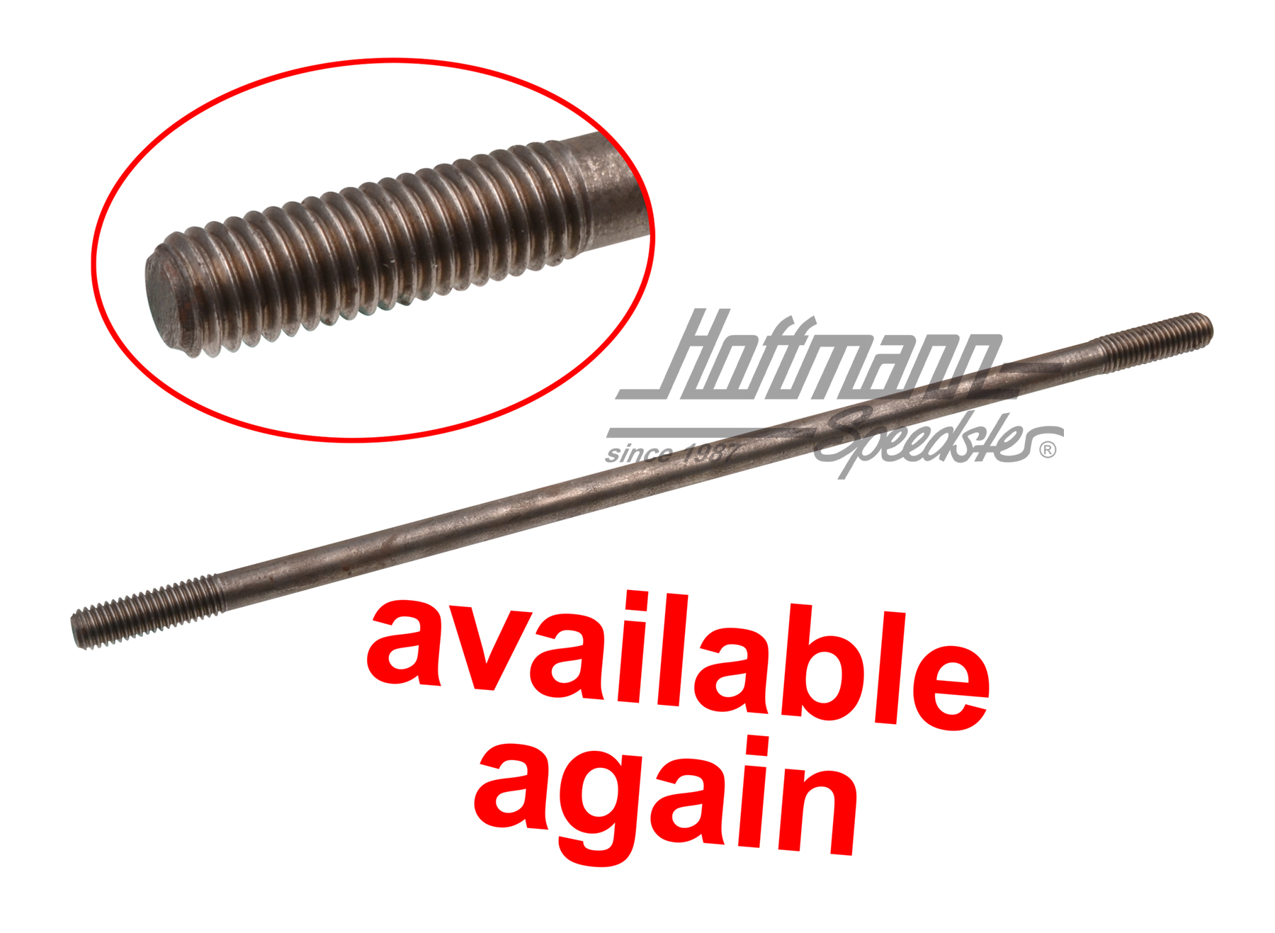 Stud, 1.5-1.6, M8x235mm | 043 101 143 B | 010-1001-06
