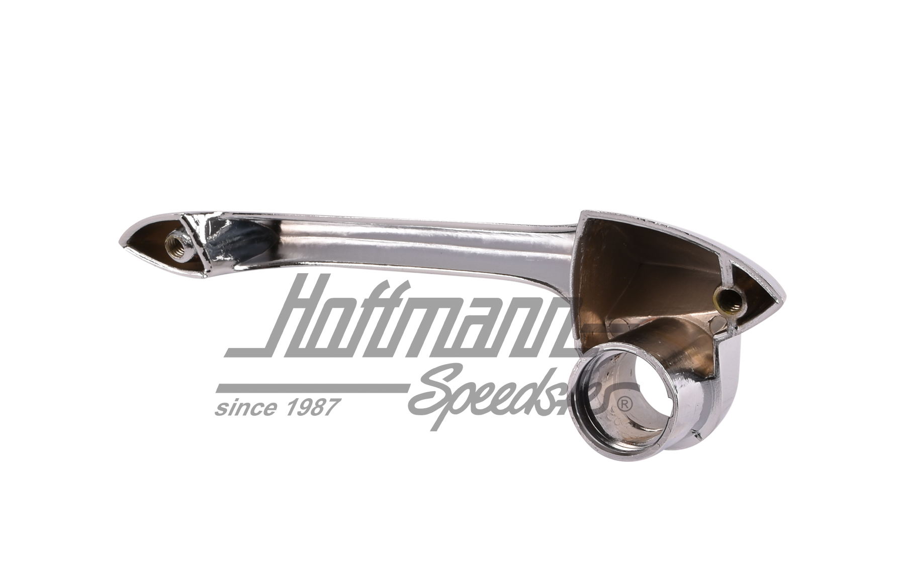 Door handle, bare, 8.63-7.67, chromed, right                                                        