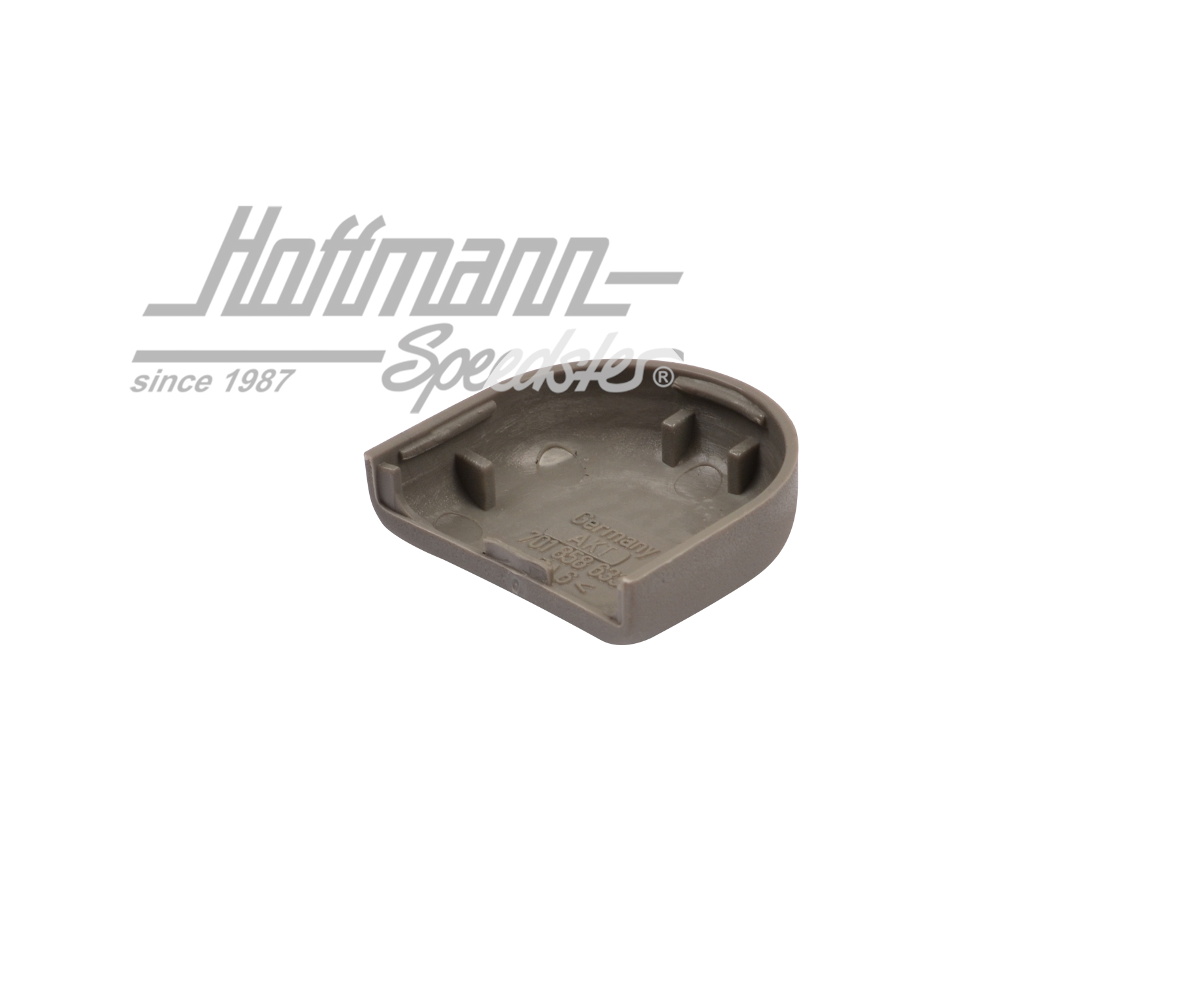 Cap, coat hook, Bus T4, grey                                                                        