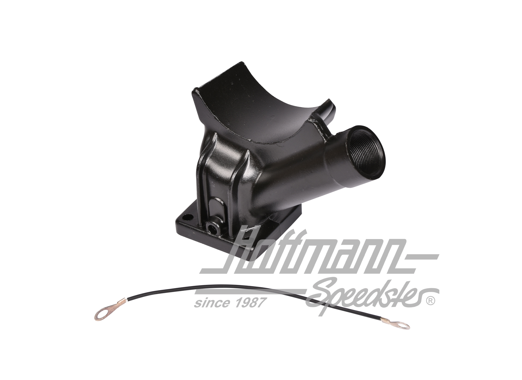 Alternator stand, black, without ventilation | 113 101 211 G  BK | 010-1210-10