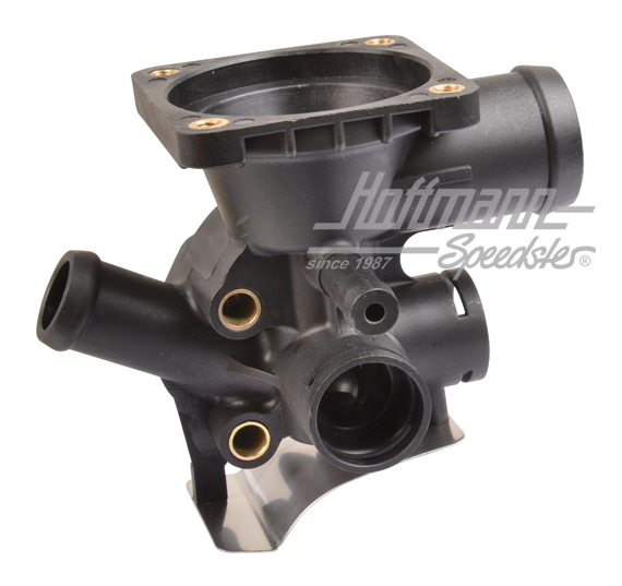 Thermostat housing, 1.9-2.1 WBX, with oil cooler                                                    