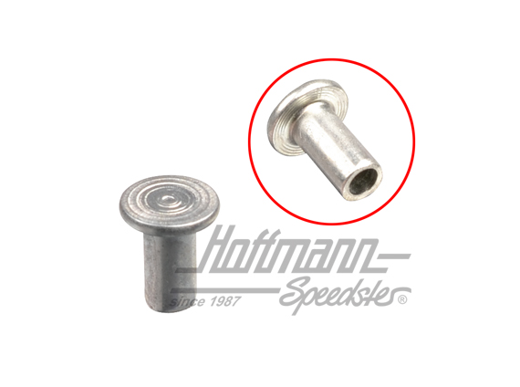 Rivet, vent window, Golf 1, -7.79 | 171 837 647 | 180-1272