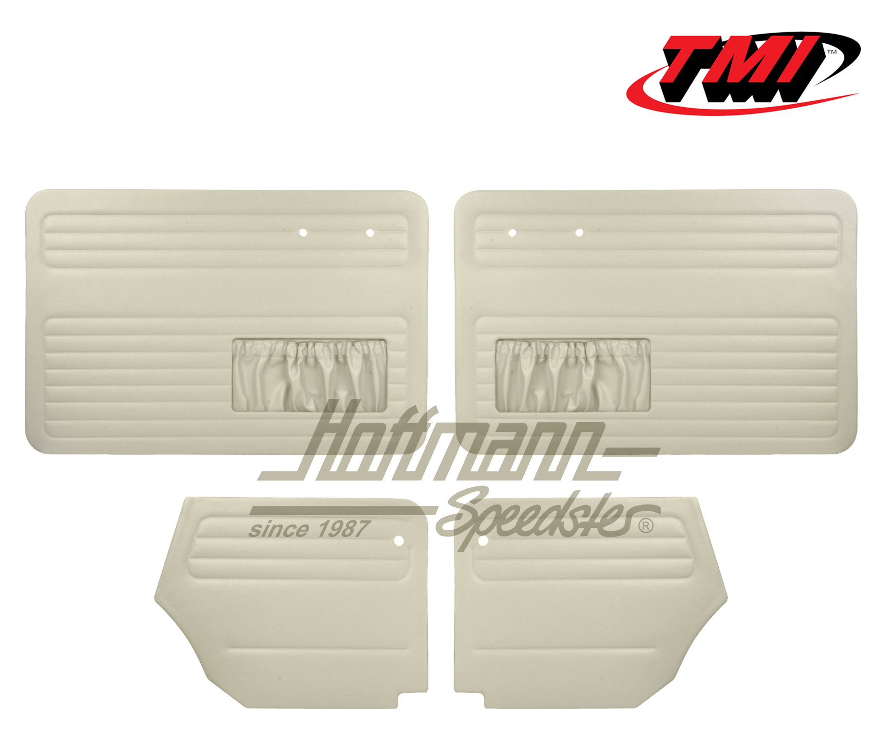 Door panels, Beetle Convertible, 64-66, off-white | 10-1328-15 | 055-7564
